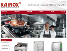 Tablet Screenshot of kainox.com
